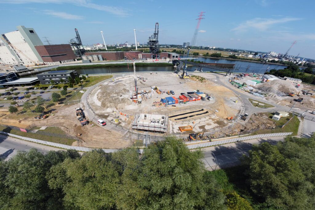 Baustart für H₂-Connector in Hamburg-Moorburg